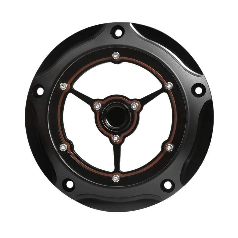 FALELELV Motorstatorabdeckung Kontrastgeschnittene Abdeckung Für Für Softail Für Slim FLSL 107 Für Breakout Für FXBRS 114 Für Deluxe Für Lower Für Rider Für Fatbob 2019-2022 von FALELELV