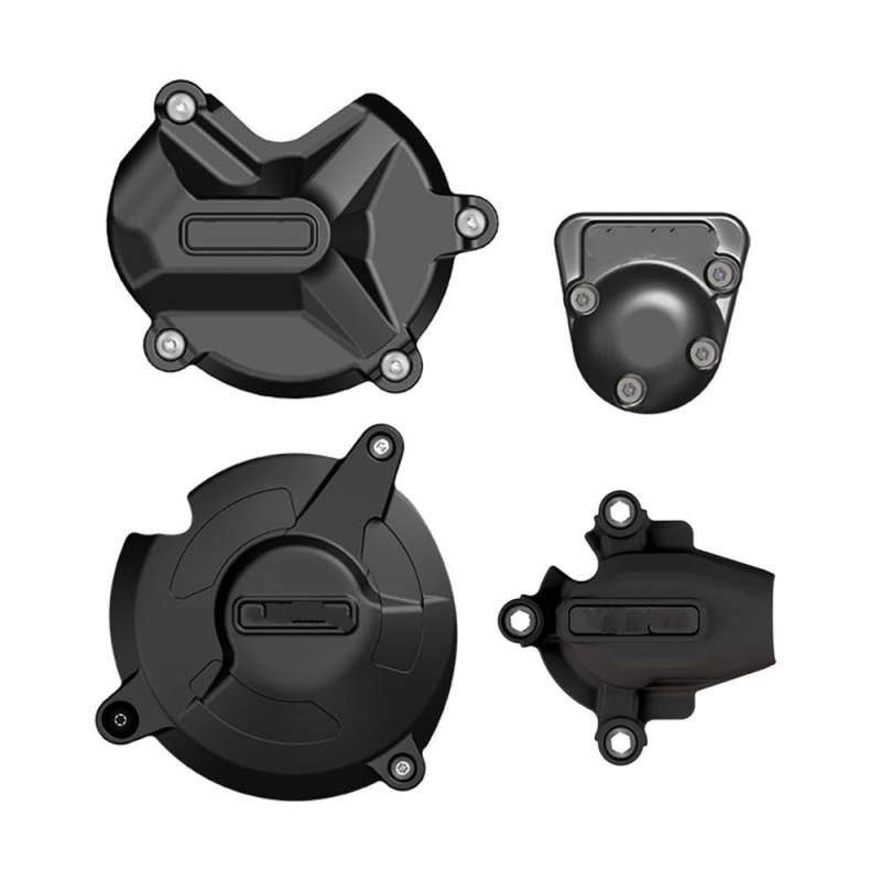 FALELELV Motorstatorabdeckung Motorschutz Für S1000RR 2017–2018 Für S1000XR 2015–2019 Für S1000R 2017–2020 Motorrad-Motorschutzhüllen-Set von FALELELV