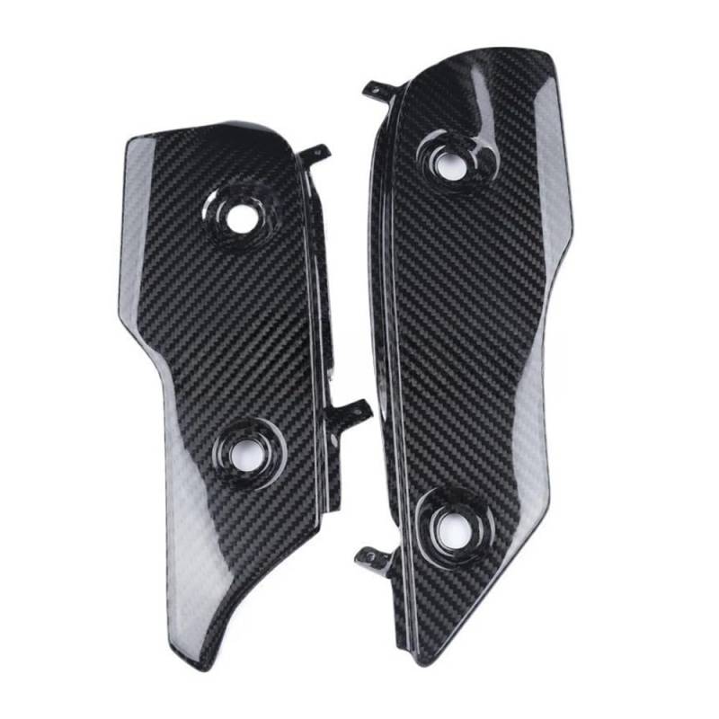 FALELELV Motorstatorabdeckung Unterbauch-Seitenteile Auspuffschutz-Abdeckungsverkleidungen Für R1 2020–2024 Vollcarbon von FALELELV