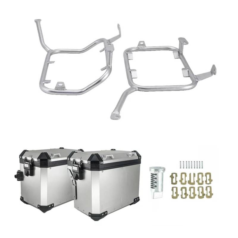 Hinterradgepäckträger Für F800GS Für F700GS 2009-2017 Motorrad Aluminium Pannier Satteltasche Box Seite Gepäck Hinten Fall Rack Halterung von FALELELV