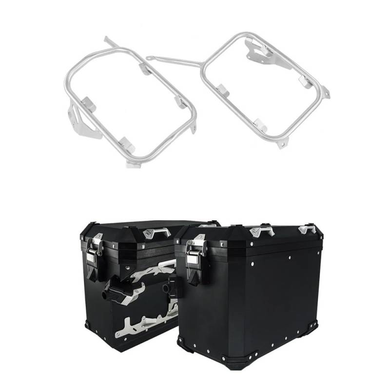 Hinterradgepäckträger Packtaschen Box Rahmen Rack Fall Für Für TRK-502X Motorrad Seite Halterung Hinten Box Gepäck Satteltasche Stamm von FALELELV