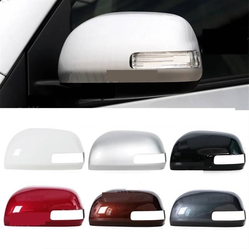 Rückspiegelabdeckung Auto Flügel Tür Seite Spiegel Kappe Shell Haus Außen Rückspiegel Abdeckung Deckel Für RAV4 2009 2010 2011 2012 2013 von FALELELV