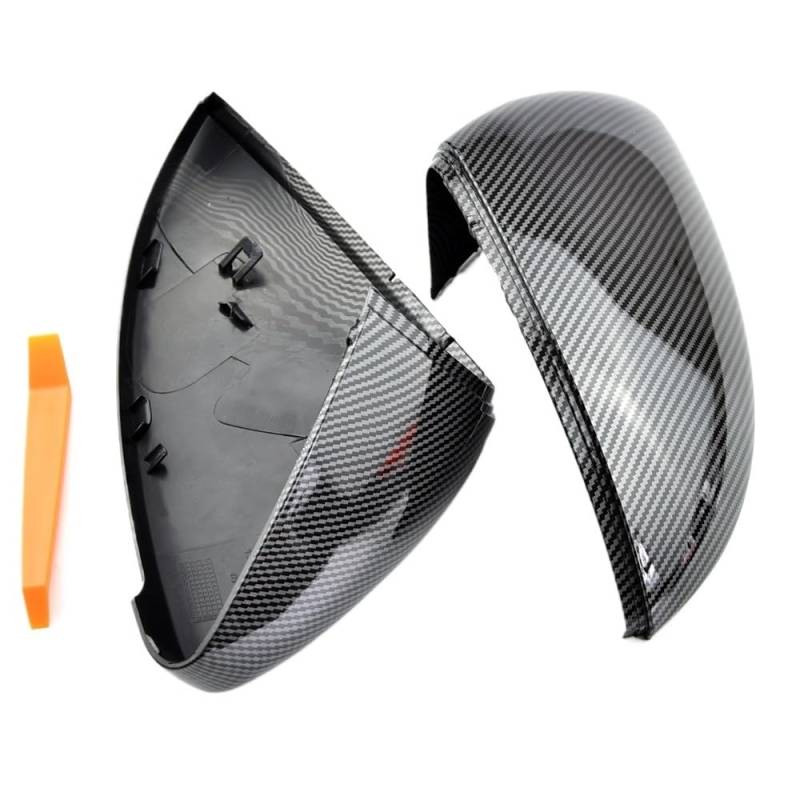 Rückspiegelabdeckung Für Golf Für MK7 Für GTI 7 Für 7R Für MK7.5 Für Touran L Für E-GOLF Autoseite Rückspiegelkappe Abdeckungsverkleidung von FALELELV