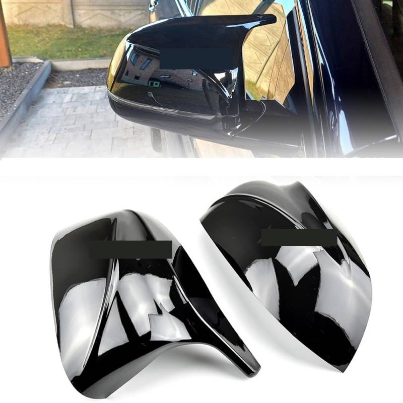 Rückspiegelabdeckung Für X3 Für X4 Für X5 Für X6 Für X7 2018-2022 Auto-Rückspiegelabdeckung Verkleidung Autozubehör Styling 2St von FALELELV