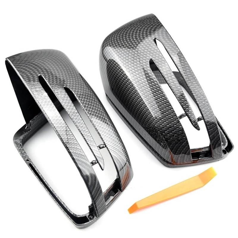 Rückspiegelabdeckung Seitenspiegel-Abdeckkappe Für Für W204 Für W212 Für W218 Für W176 Für W221 Spiegelabdeckungen von FALELELV
