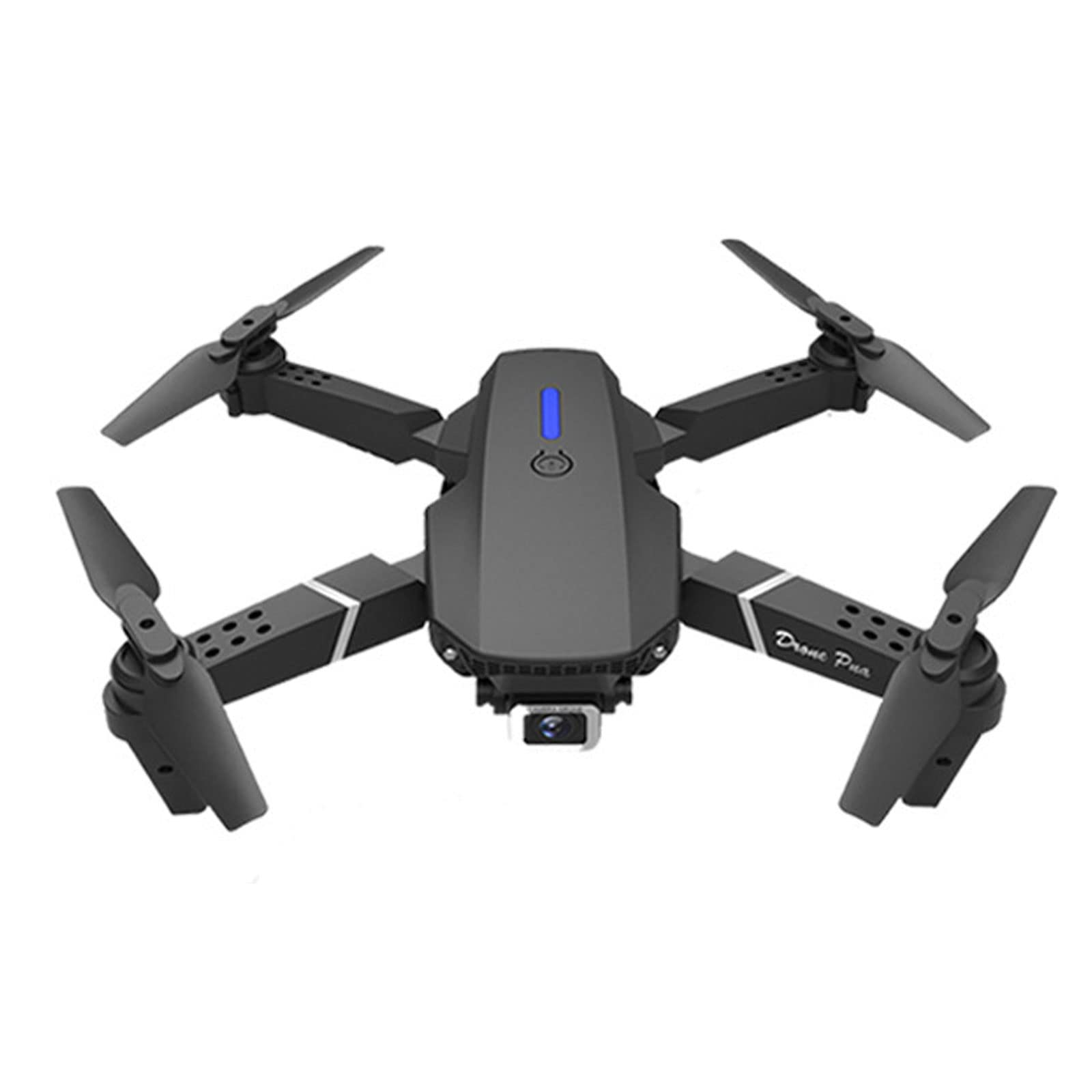 Mini Drohne mit Kamera, Faltbarer RC Quadcopter mit Front+ Unterseite Kamera 4K FPV Live Video One Key Start, Tippen Fliegen, Geschwindigkeitsanpassung, 3D Flips von FAMKIT