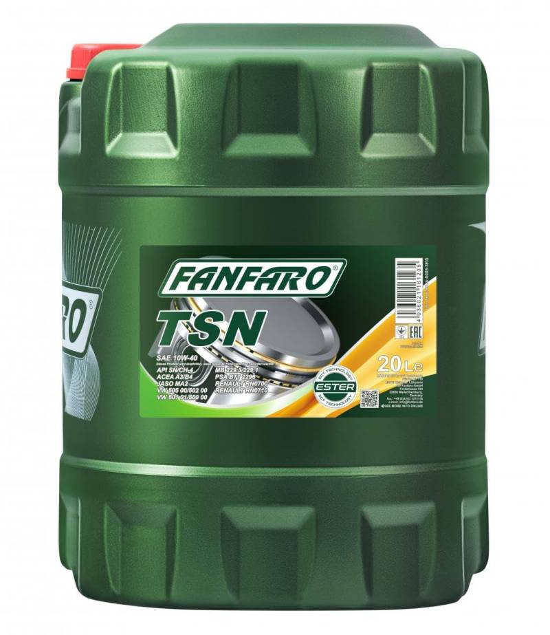 FANFARO TSN 10W-40 20 L von FANFARO