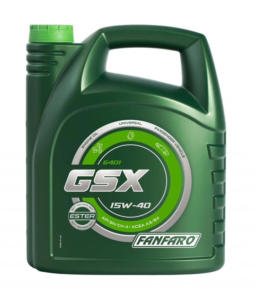 FANFARO Motoröl Gsx 15W-40 Master Line Motor Engine Oil Ff6401-5 5L von FANFARO