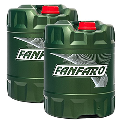 FANFARO 40 Liter (2x20L) Hydrauliköl Hydro ISO 46 HLP 46 Industrie Öl VDMA 24318 von FANFARO