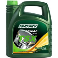 FANFARO Motoröl 10W-40, Inhalt: 4l, Teilsynthetiköl FF6502-4 von FANFARO