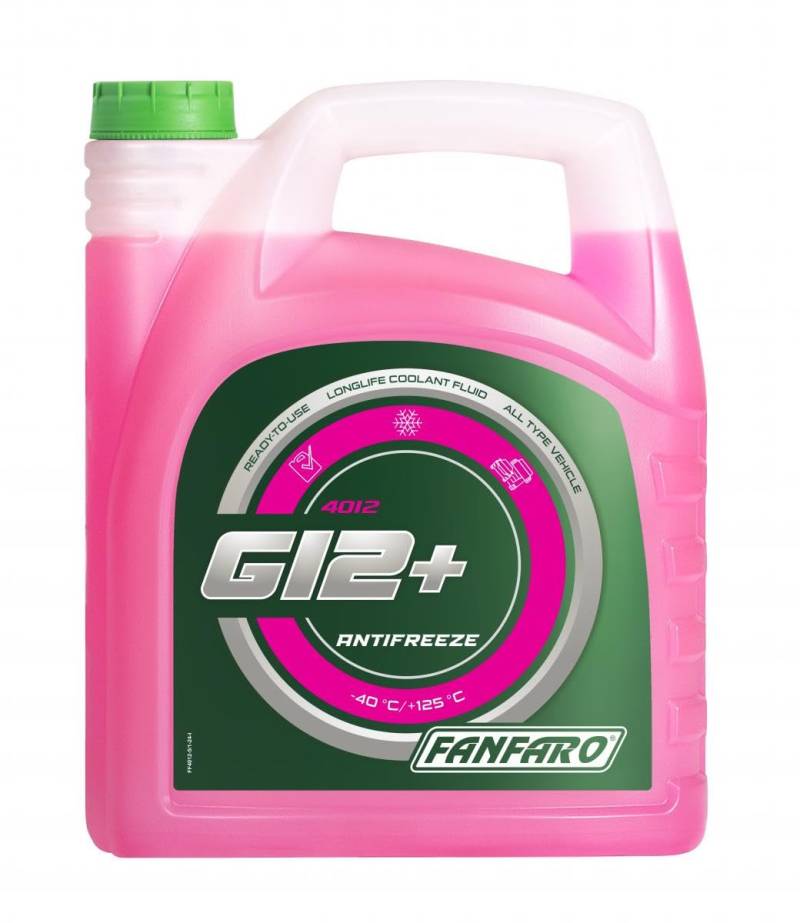 FF Antifreeze G12+ (-40) 5 Liter von FANFARO