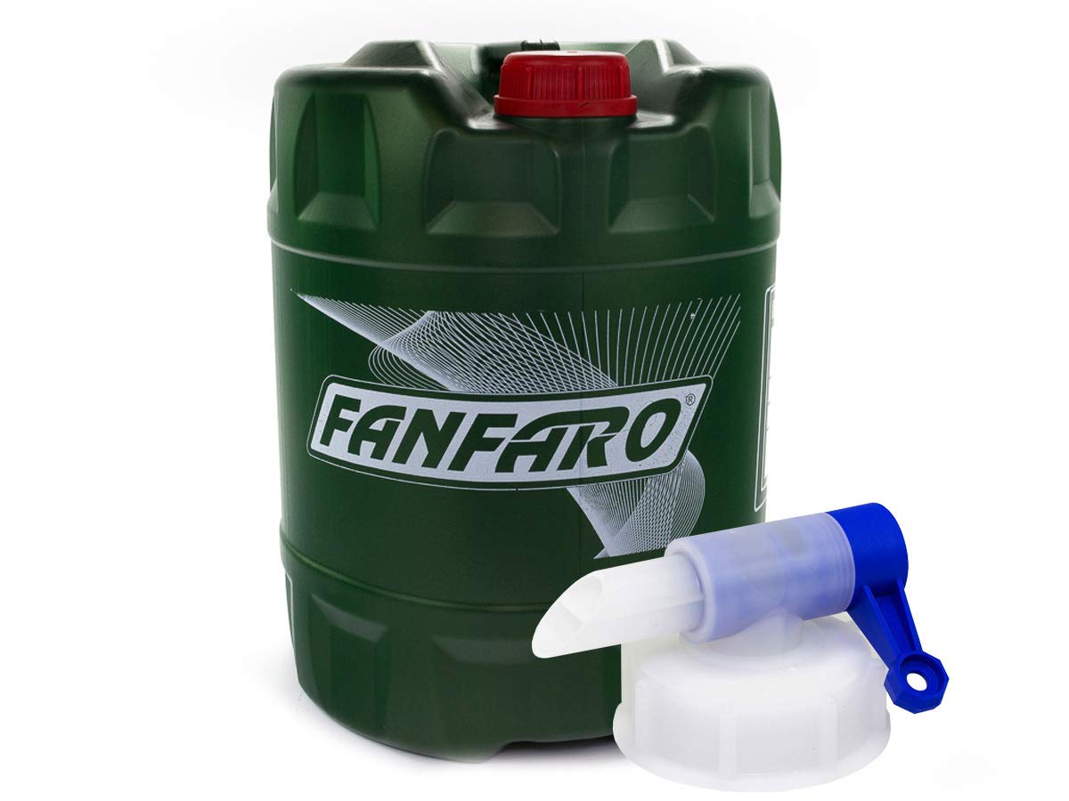 Motoröl FANFARO LSX 5W-30 API SN/CF VW MB BM W Porsche 20 Liter inkl. Auslasshahn von FANFARO