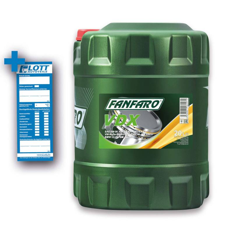 Sct - Mannol FF6707-20 - Motoröl von FANFARO