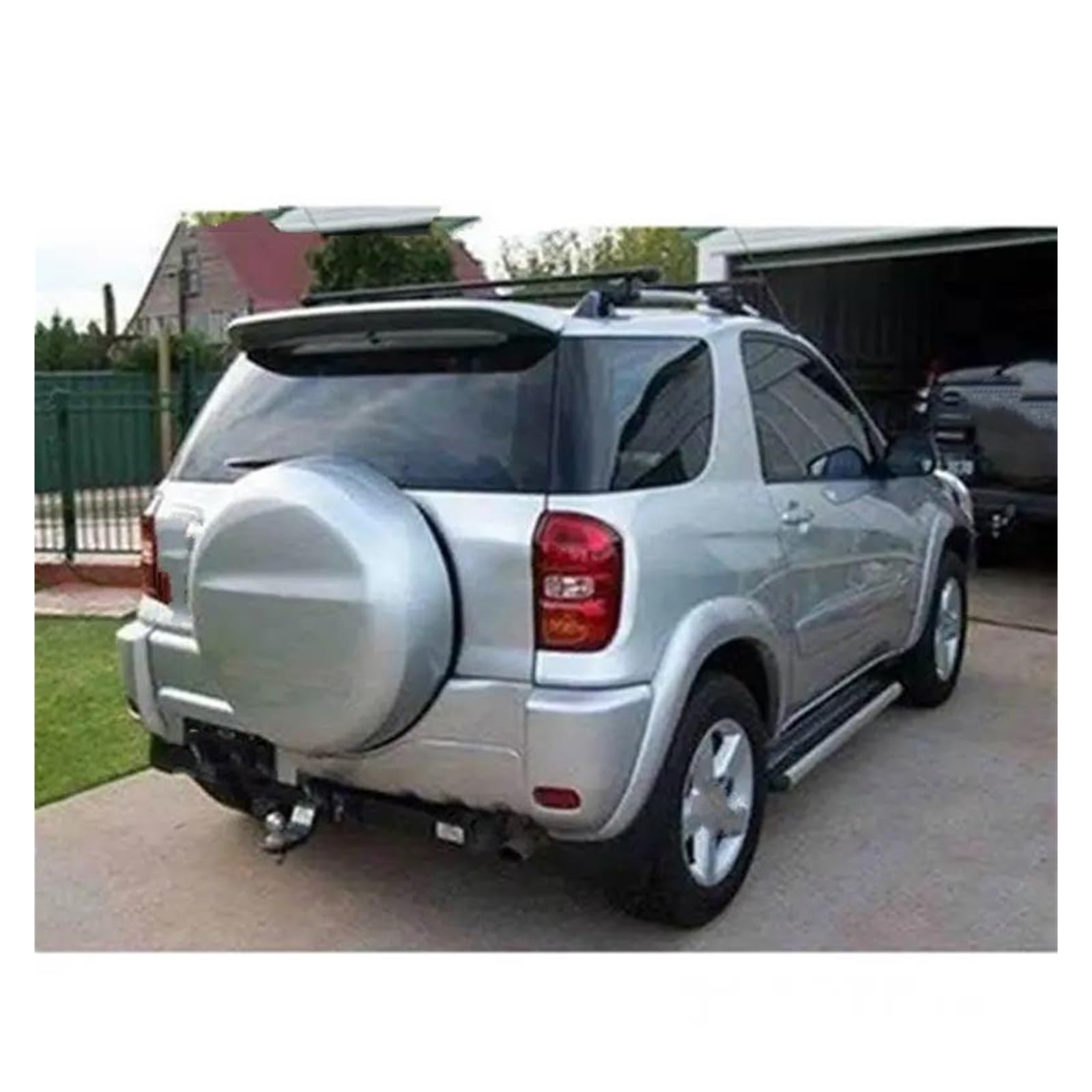 Heckspoiler Für Toyota Für RAV4 Spoiler 2001-2004 ABS Kunststoff Unlackiert Farbe Hinten Dach Spoiler Flügel Stamm Lip BAoot Abdeckung Auto Styling HintenSpoiler (Farbe : Unpainted Color) von FANGYID