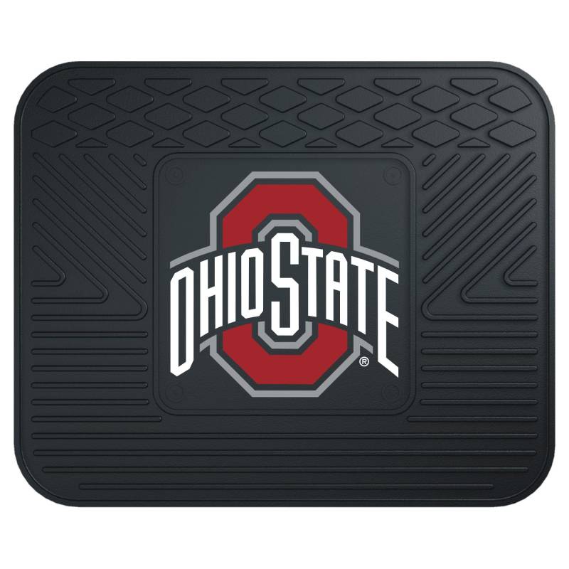 FANMATS - 10095 NCAA Ohio State University Buckeyes Vinyl-Matte, Schwarz, 35,6 x 43,2 cm von FANMATS