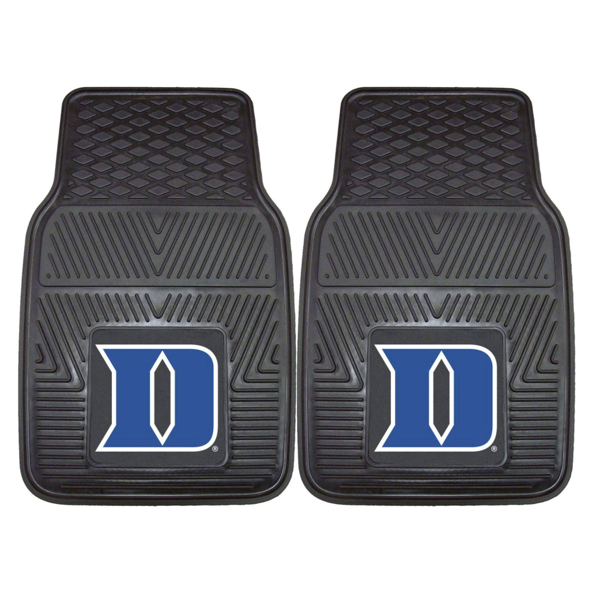 FANMATS 12097 Duke Blue Devils 2-teiliges Robustes Vinyl-Auto-Fußmatten-Set, Vordere Reihe, Fußmatten, Allwetterschutz, universelle Passform, tiefes Resevoir-Design FANMATS 12097 Duke Blue Devils 2-teiliges Robustes Vinyl-Auto-Fußmatten-Set, Vordere Reihe, Fußmatten, Allwetterschutz, universelle Passform, tiefes Resevoir-Design von FANMATS