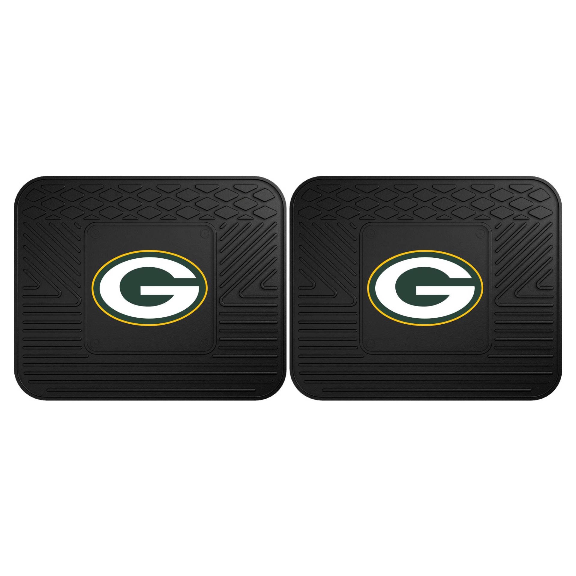 FANMATS 12306 NFL – Green Bay Packers Utility Mat – 2-teilig, Teamfarbe, 35,6 x 43,2 cm FANMATS 12306 NFL – Green Bay Packers Utility Mat – 2-teilig, Teamfarbe, 35,6 x 43,2 cm von FANMATS