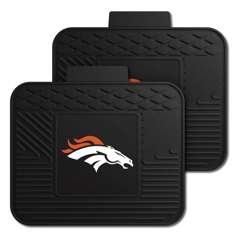 FANMATS 12312 NFL Denver Broncos Utility Mat – 2-teilig, 35,6 x 43,2 cm von FANMATS