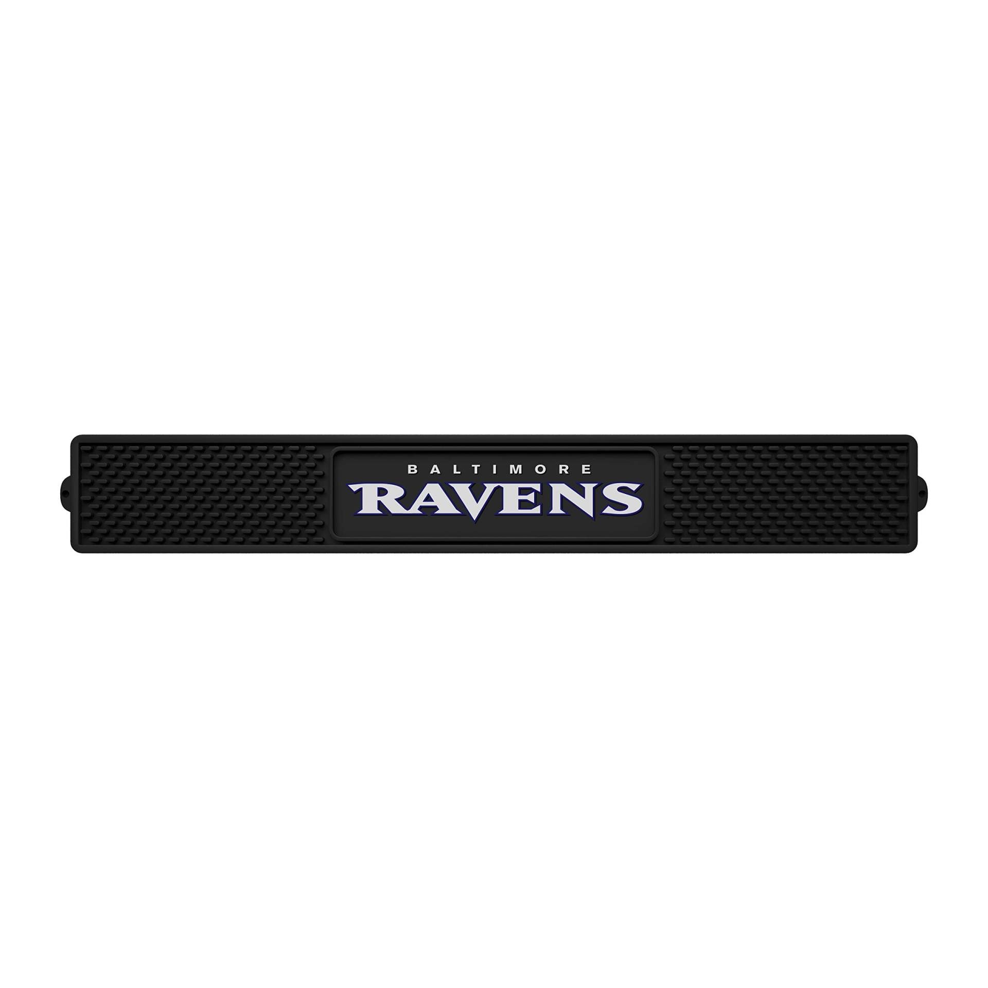 FANMATS - 13979 NFL Baltimore Ravens Vinyl Trinkmatte schwarz 8,3 x 61 cm FANMATS - 13979 NFL Baltimore Ravens Vinyl Trinkmatte schwarz 8,3 x 61 cm von FANMATS