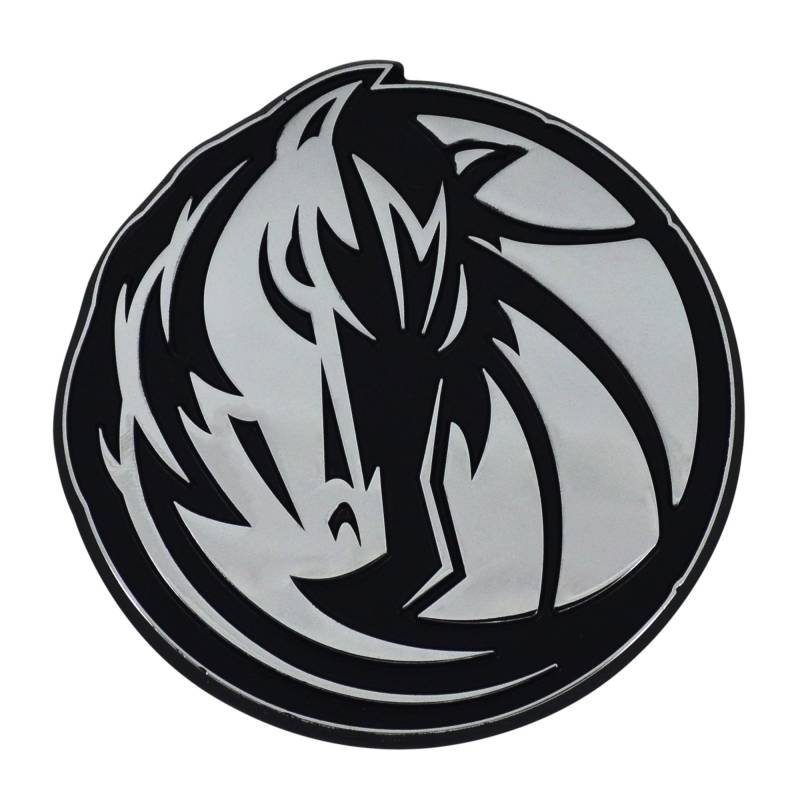 FANMATS 14854 NBA Dallas Mavericks Chrom-Team-Emblem, 7,6 x 7,6 cm von FANMATS