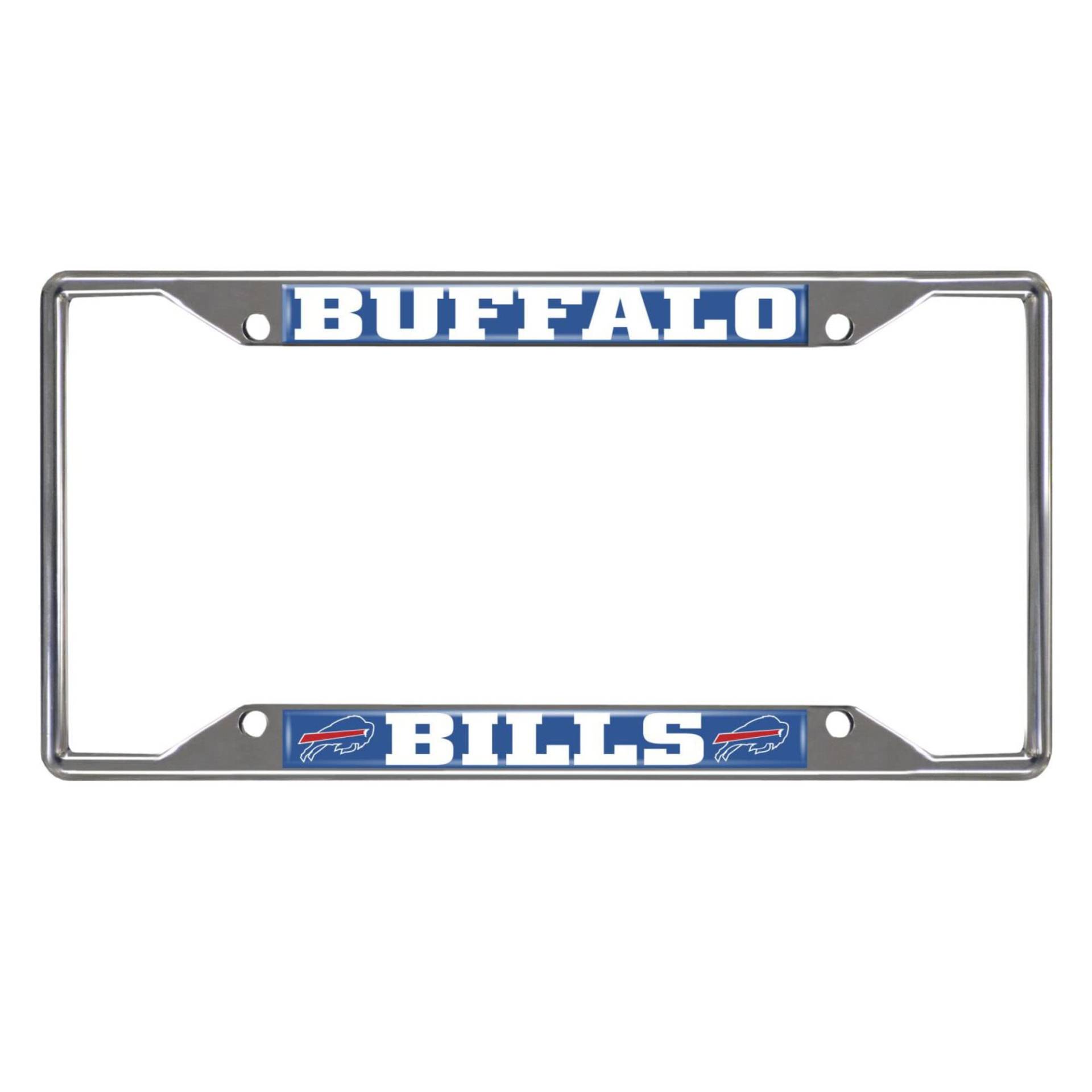 FANMATS 15527 NFL Buffalo Bills Chrom Kennzeichenrahmen Chrom 15,9 x 31,1 cm blau FANMATS 15527 NFL Buffalo Bills Chrom Kennzeichenrahmen Chrom 15,9 x 31,1 cm blau von FANMATS