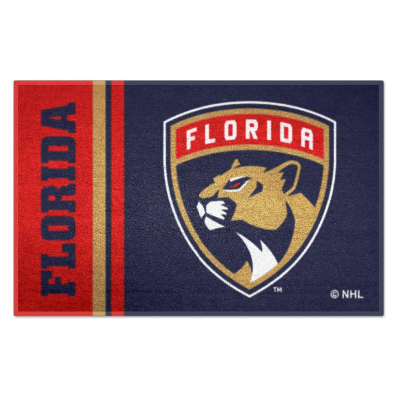 FANMATS 19264 Florida Panthers Uniform Starter Teppich, Team-Farbe, 48,3 x 76,2 cm von FANMATS