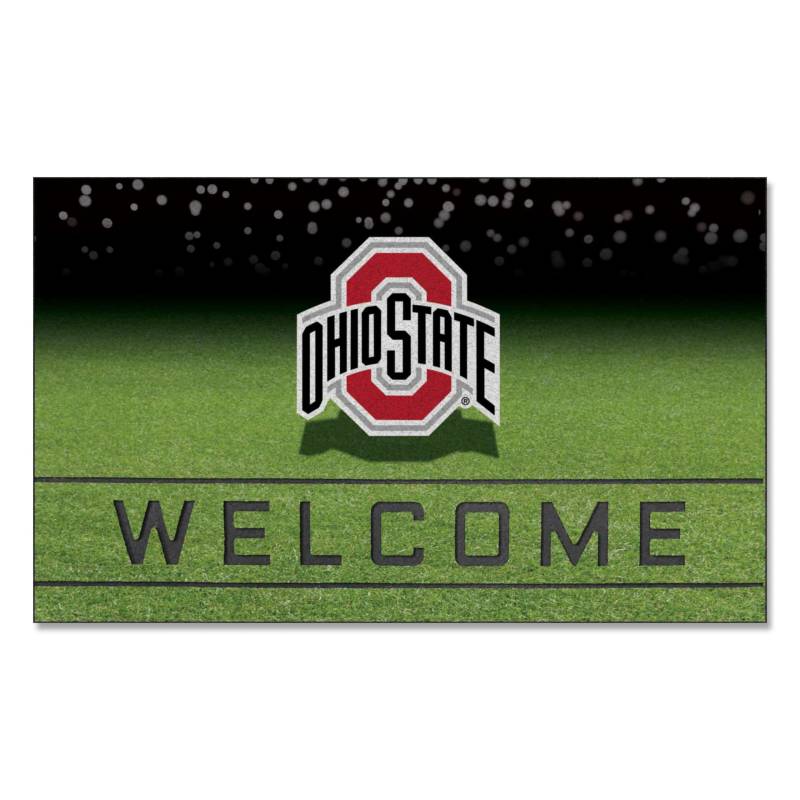 FANMATS 19971 Team Color Crumb Rubber Ohio State University Fußmatte, 1 Stück, Einheitsgröße von FANMATS