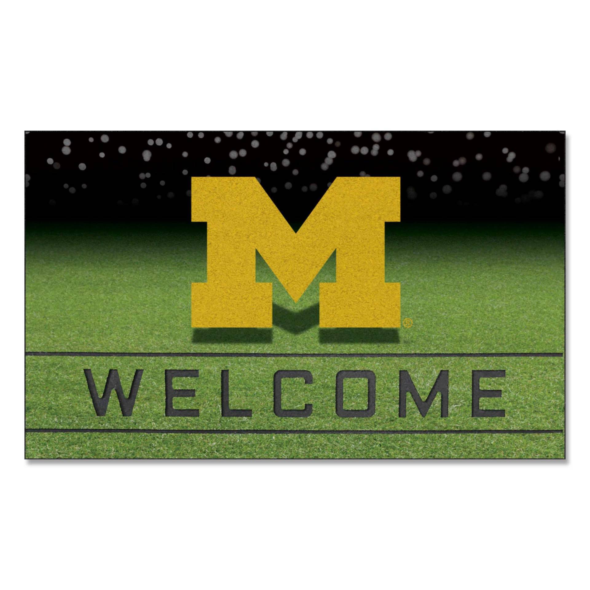 FANMATS 19985 Team Color Crumb Gummi University of Michigan Fußmatte, 1 Stück, Einheitsgröße FANMATS 19985 Team Color Crumb Gummi University of Michigan Fußmatte, 1 Stück, Einheitsgröße von FANMATS