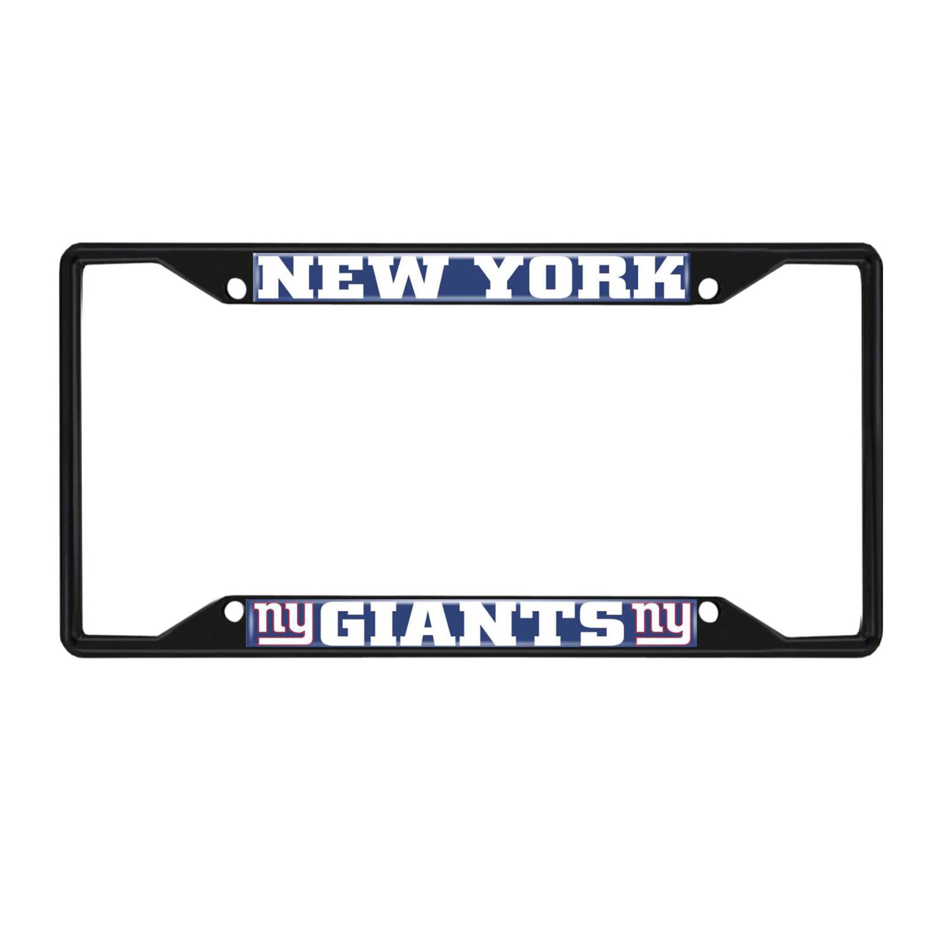 FANMATS 31368 New York Giants Metall-Kennzeichenrahmen, schwarzes Finish FANMATS 31368 New York Giants Metall-Kennzeichenrahmen, schwarzes Finish von FANMATS