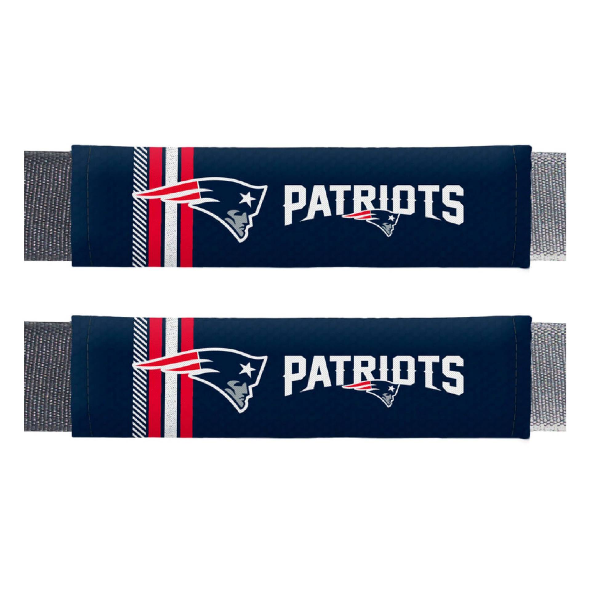 FANMATS 32105 New England Patriots Team Color Rally Gurtpolster – 2 Stück FANMATS 32105 New England Patriots Team Color Rally Gurtpolster – 2 Stück von FANMATS