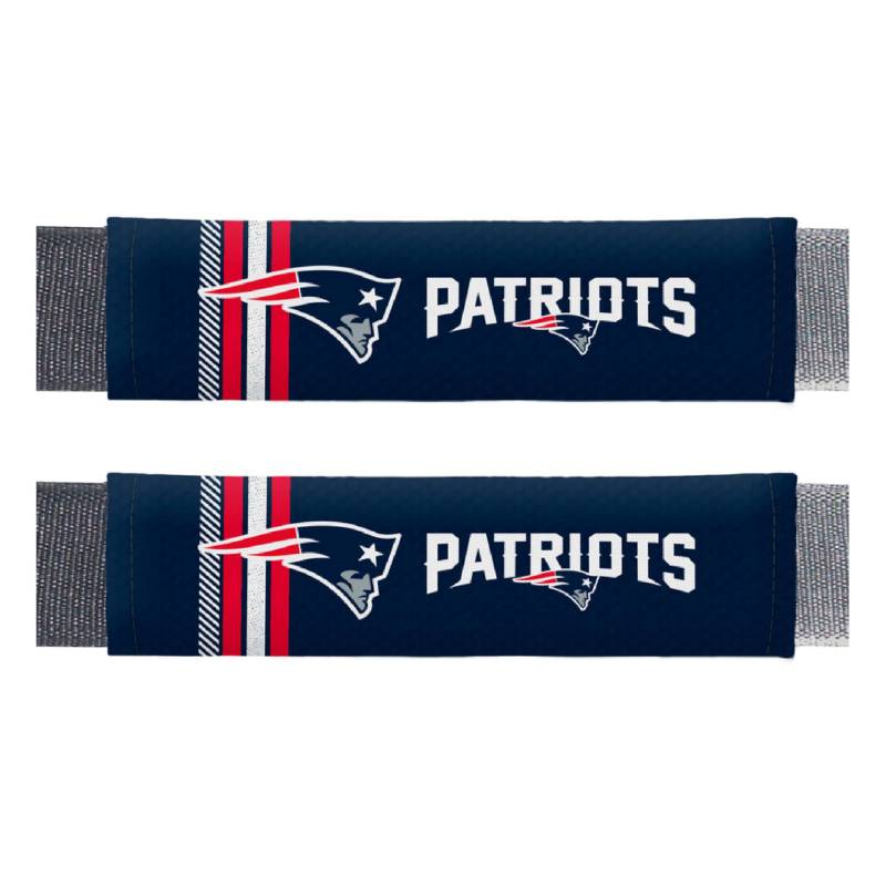 FANMATS 32105 New England Patriots Team Color Rally Gurtpolster – 2 Stück von FANMATS