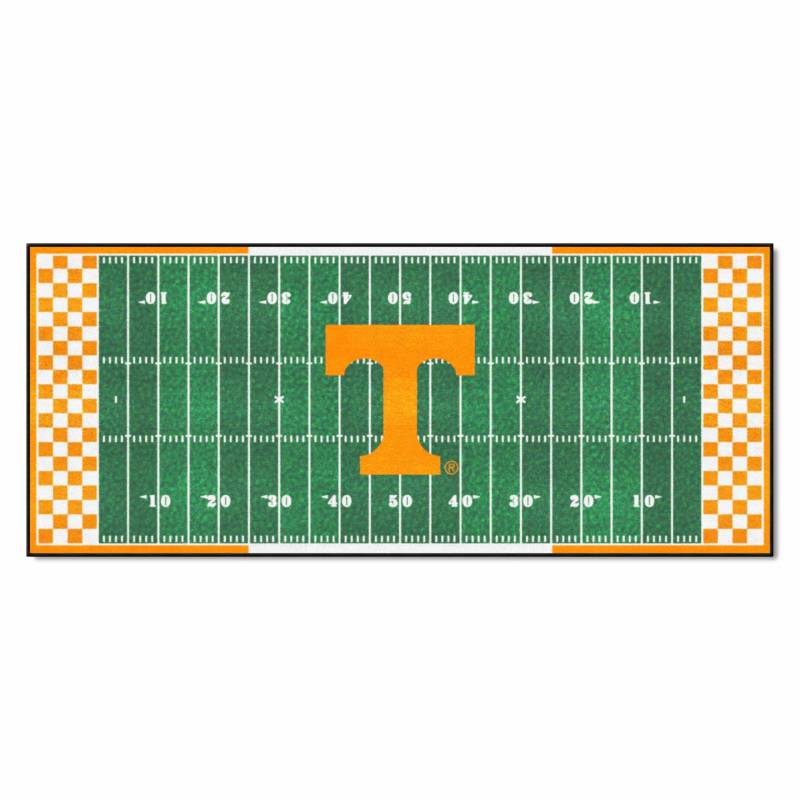 FANMATS 7561 NCAA University of Tennessee Volunteers Nylon Face Football Field Runner, Team-Farbe, 76,2 x 182,9 cm von FANMATS