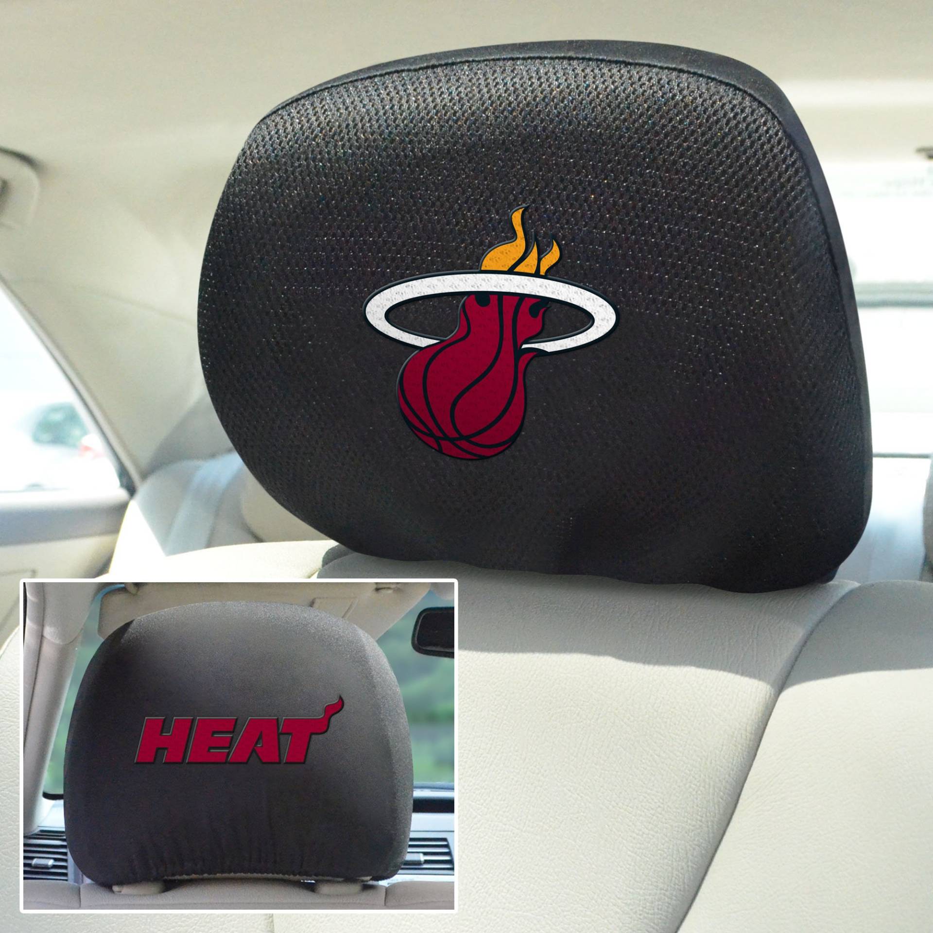 FANMATS NBA - Miami Heat Head Rest Cover 10"x13" - Plush, Rot, Schwarz, Weiß - Basketball FANMATS NBA - Miami Heat Head Rest Cover 10"x13" - Plush, Rot, Schwarz, Weiß - Basketball von FANMATS