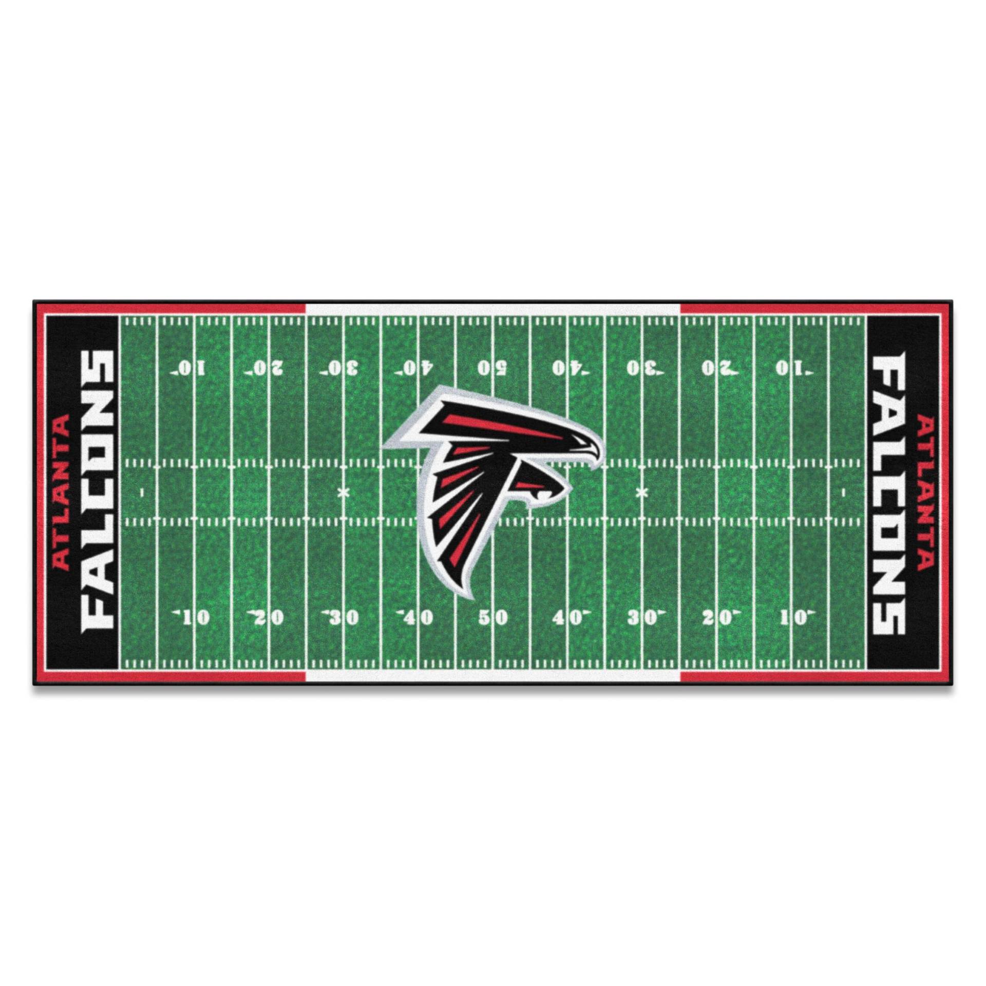 FANMATS NFL Atlanta Falcons Nylon Face Fußball Field Runner FANMATS NFL Atlanta Falcons Nylon Face Fußball Field Runner von FANMATS