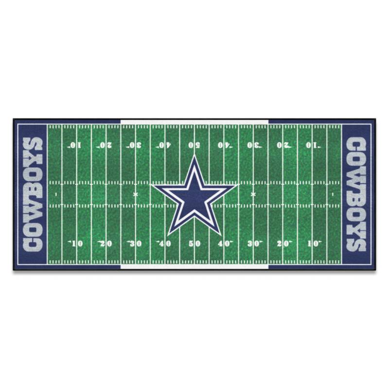 FANMATS NFL Dallas Cowboys Fußball-Feldläufer, Nylon, 76,2 x 182,9 cm von FANMATS