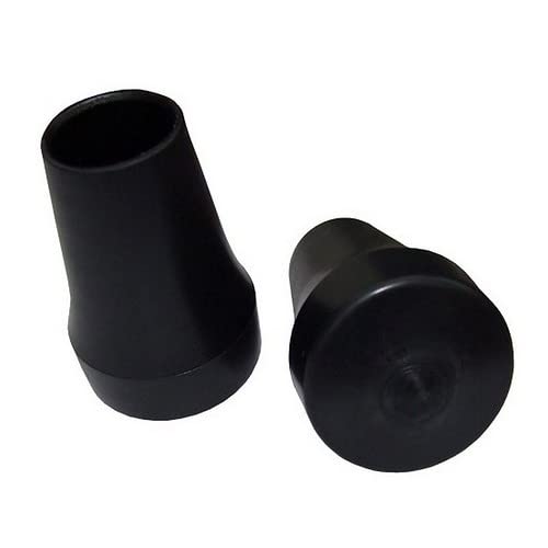 Paar gummistandfüsse schwarz passend für Vespa PX PE 125 mit Unterseiten Verstärkung von FAR