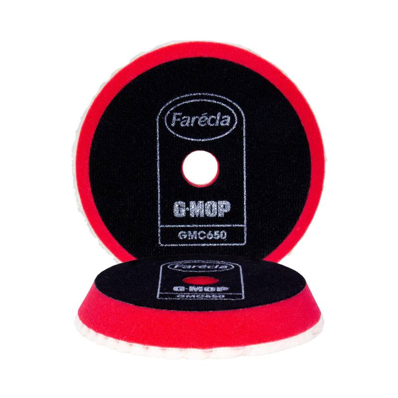 Farécla G Mop Super High Cut Compounding Pad 6 Zoll / 150 mm (GMC650) – Schneidepad für Autos, entfernt P1500 Markierungen mit G360 Compound, schneller Schnitt, geringer Widerstand, flexibel und von Farecla