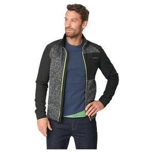 Fastway 2nd Layer Uni 211 Strickfleece, Funktionsjacke Schwarz Grau Neon von Fastway