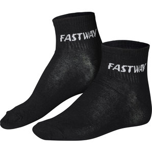 Fastway Low-Cut Socken, 3er-Pack Schwarz von Fastway