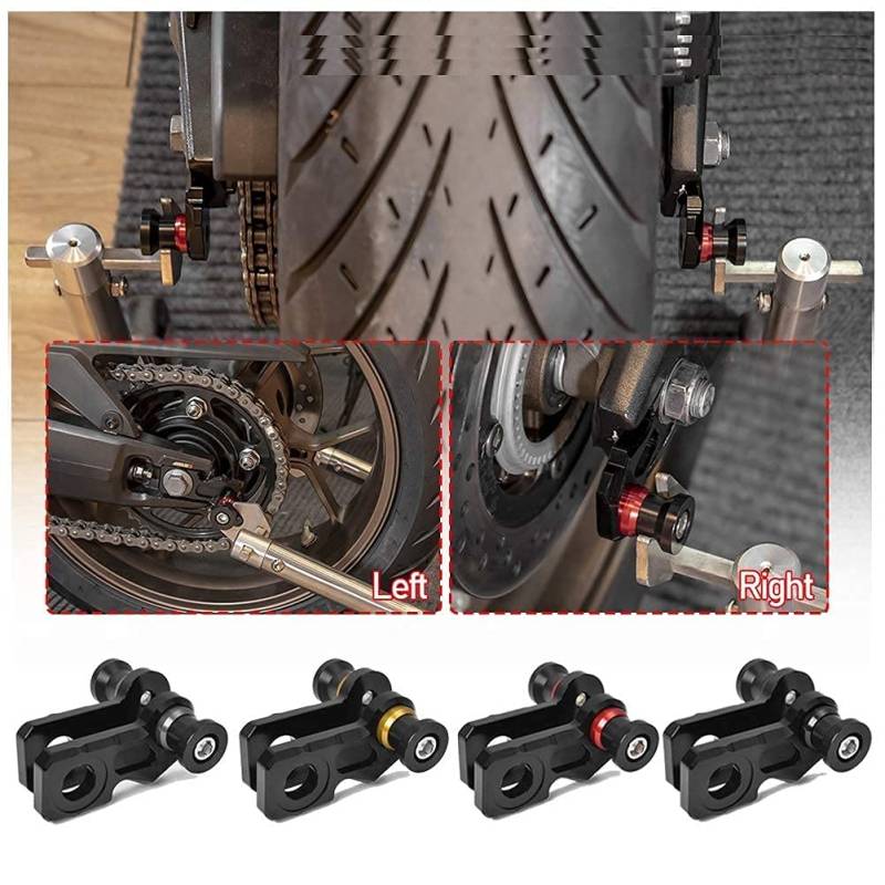 Motorrad CNC Aluminium Hinterrad Gabel Achsschieber Schwingenspulen Ständer Pick Up Langer Typ für CB650R CBR650R CB CBR 650R CB 650 R CBR 650 R 2019 2020 2021 2022 2023 (Titan-langer Stil) von Fayedenicy