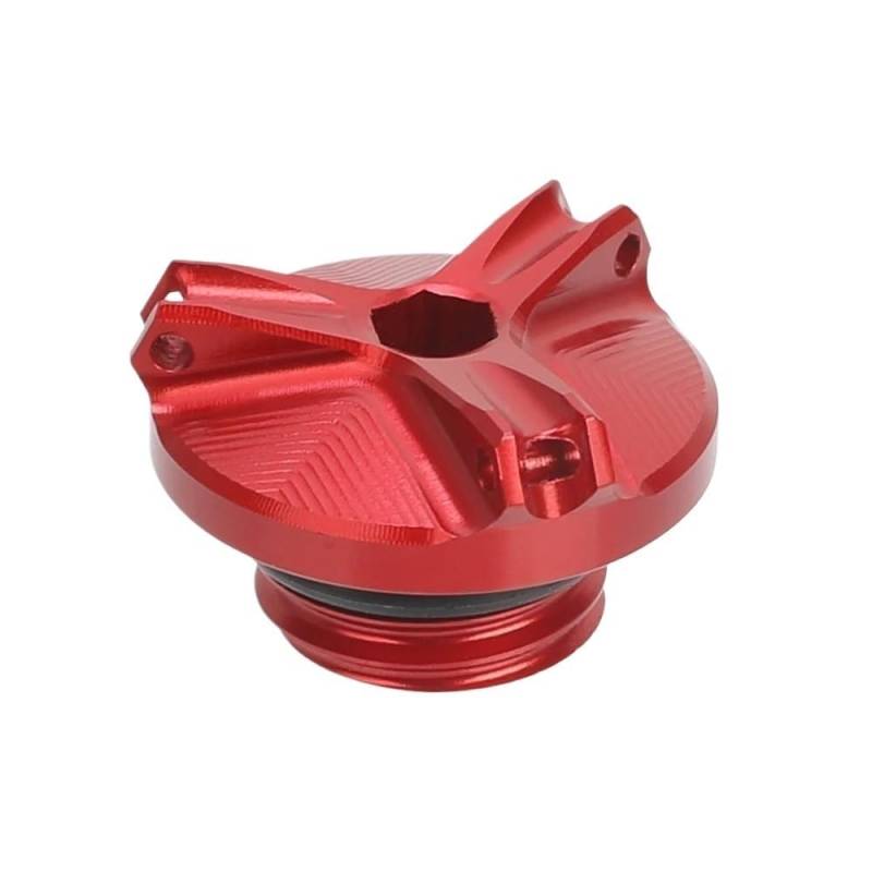 Öleinfülldeckel Stecker Abdeckung FÜR 250SR 2020 2021 2022 2023 ALLE Jahr 250 SR SR250 250 NK 300NK Zubehör Motor Öl Tasse Abdeckung Schraube Motorräder von FAUXIWS
