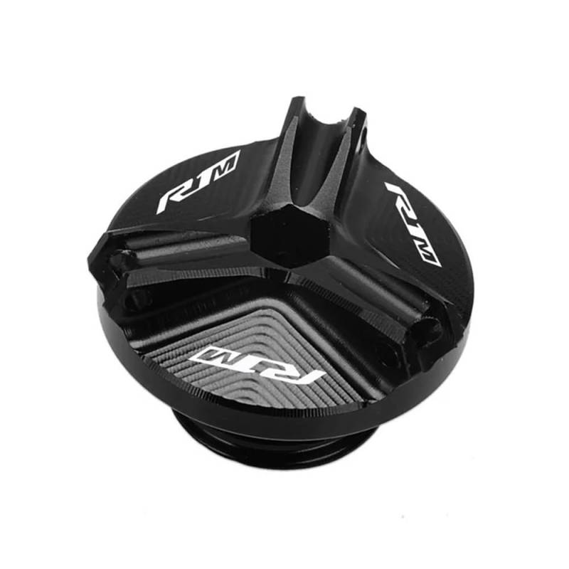 Öleinfülldeckel Stecker Abdeckung FÜR YZF-R1M YZFR1M YZF R1M 2015 Motorradzubehör Motorölablasswanne Mutternbecherabdeckung Öleinfülldeckel von FAUXIWS
