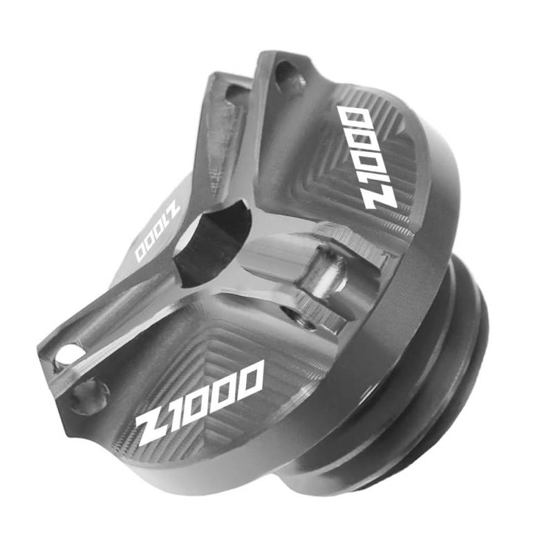Öleinfülldeckel Stecker Abdeckung FÜR Z1000R Z1000 R 2017 2020 2019 2018 M20*2,5 CNC Motorrad Accessoeries Motor Öl Füllstoff Tasse Abdeckung Kappe Schraube von FAUXIWS