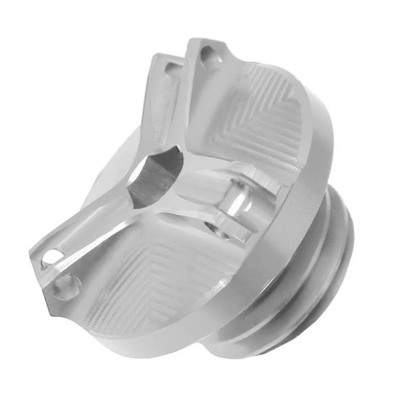 Öleinfülldeckel Stecker Abdeckung FÜR Z1000R Z1000 R 2017 2020 2019 2018 M20*2,5 CNC Motorrad Accessoeries Motor Öl Füllstoff Tasse Abdeckung Kappe Schraube von FAUXIWS