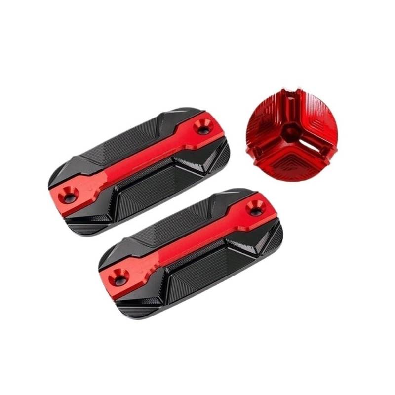Öleinfülldeckel Stecker Abdeckung Für Go&ldwing 1800 GL1800 GL1500 VTX 1800 1300 Motorrad CNC Front Brems Flüssigkeit Reservoir Abdeckung Öl Füllstoff Kappe von FAUXIWS