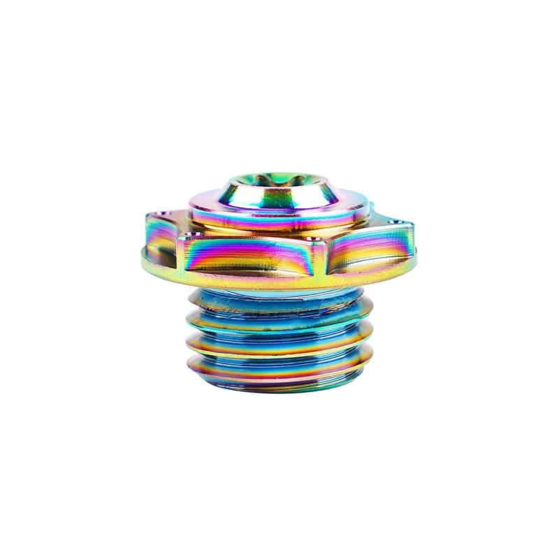 Öleinfülldeckel Stecker Abdeckung Für Motorrad Schraube Einfülldeckel Schutz Titanium Bolzen M20 X .5/2.5mm Teilung Motorrad CNC Motor Ölkappenschraube von FAUXIWS
