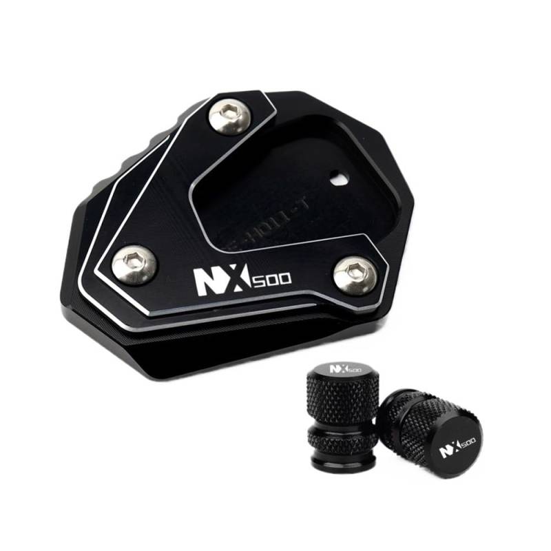 Öleinfülldeckel Stecker Abdeckung Für NX500 NX 500 NX400 2023 2024 2025 CNC Motorrad Seitenständer Verlängerung Ständer Platte Pad Reifen Ventilkappen von FAUXIWS