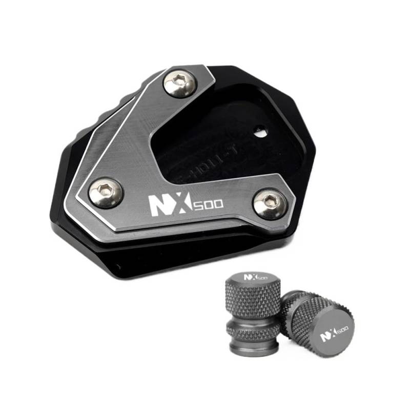 Öleinfülldeckel Stecker Abdeckung Für NX500 NX 500 NX400 2023 2024 2025 CNC Motorrad Seitenständer Verlängerung Ständer Platte Pad Reifen Ventilkappen von FAUXIWS