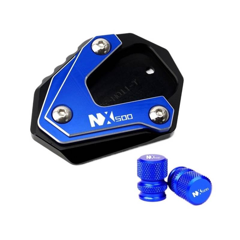 Öleinfülldeckel Stecker Abdeckung Für NX500 NX 500 NX400 2023 2024 2025 CNC Motorrad Seitenständer Verlängerung Ständer Platte Pad Reifen Ventilkappen von FAUXIWS