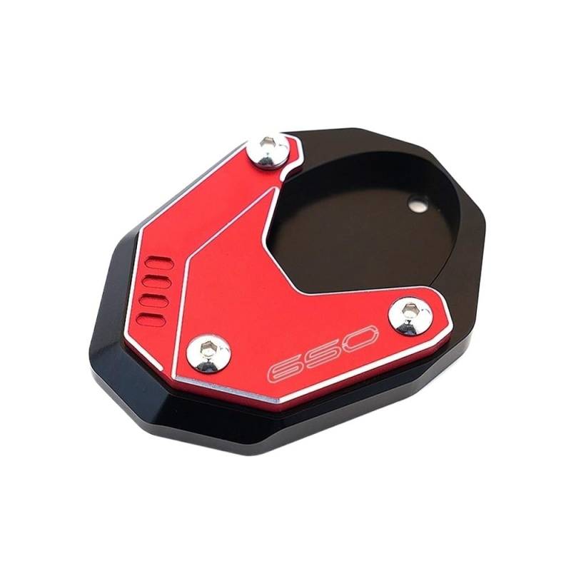 Öleinfülldeckel Stecker Abdeckung Für Ve&rsys650 Ve&rsys 650 2011 2024 CNC Motorrad Seitenständerverlängerung Ständerpolster Reifenkappen Hilfsfußpedal von FAUXIWS